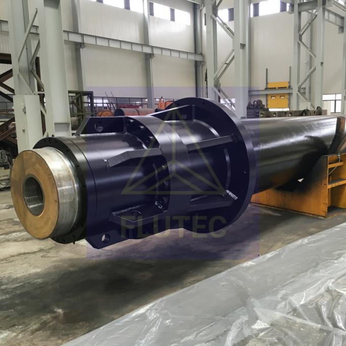 ISO9001 Silinder Hidraulik Khusus Silinder Terpandu Dalam Untuk Sistem Casting Aluminium 0