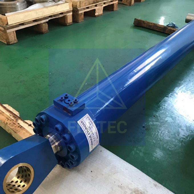 Heavy Duty Custom Hydraulic Cylinders 100% pengujian tekanan untuk pemotongan logam 4