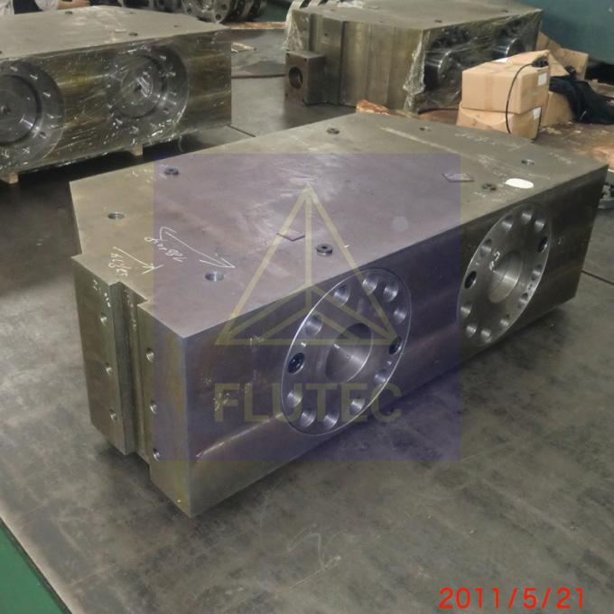 Flutec Custom Made Hydraulic Block Cylinder Untuk Pabrik Baja 0