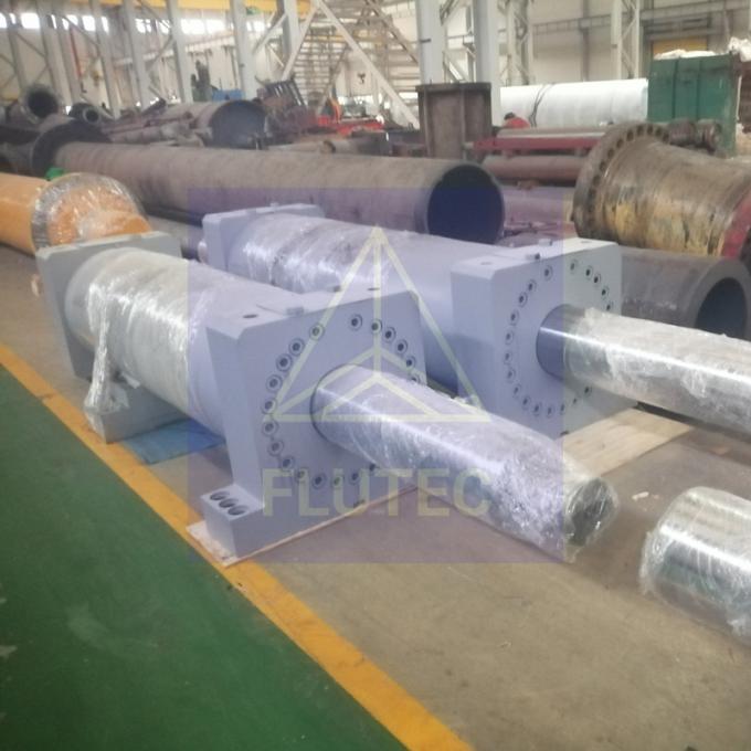 Baja Karbon Custom Silinder Hidraulik Berfungsi Ganda Untuk Industri Baja 0