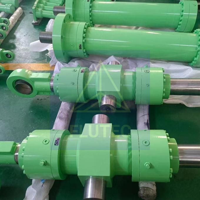 Baja Alloy Custom Silinder Hidraulik Tipe Piston Untuk Mesin Shearing 0