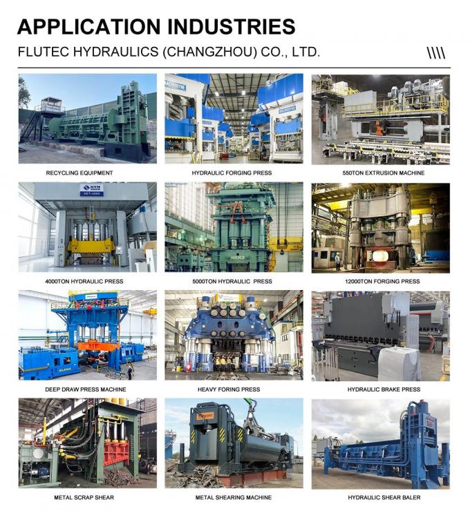 1500 ton Hidraulik Tarik Silinder Custom Untuk Hidraulik Cold Draw Bench 5