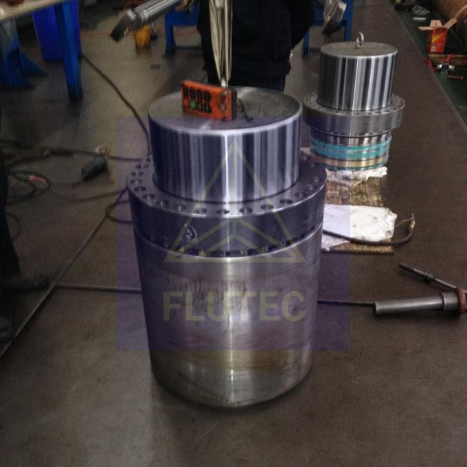 250 ton Hydraulic Jack Cylinder Bahan baja paduan tekanan tinggi 5