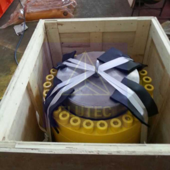 250 ton Hydraulic Jack Cylinder Bahan baja paduan tekanan tinggi 2