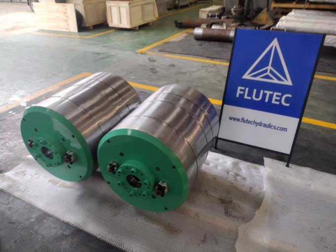 Kapsul hidraulik Karbon Steel Double Acting Cylinder 1