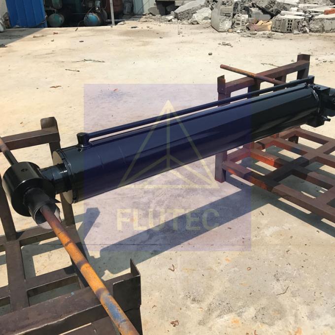 Uji Tekanan 100% Silinder Hidraulik Laut Aksi Ganda Untuk Crane Kapal 1