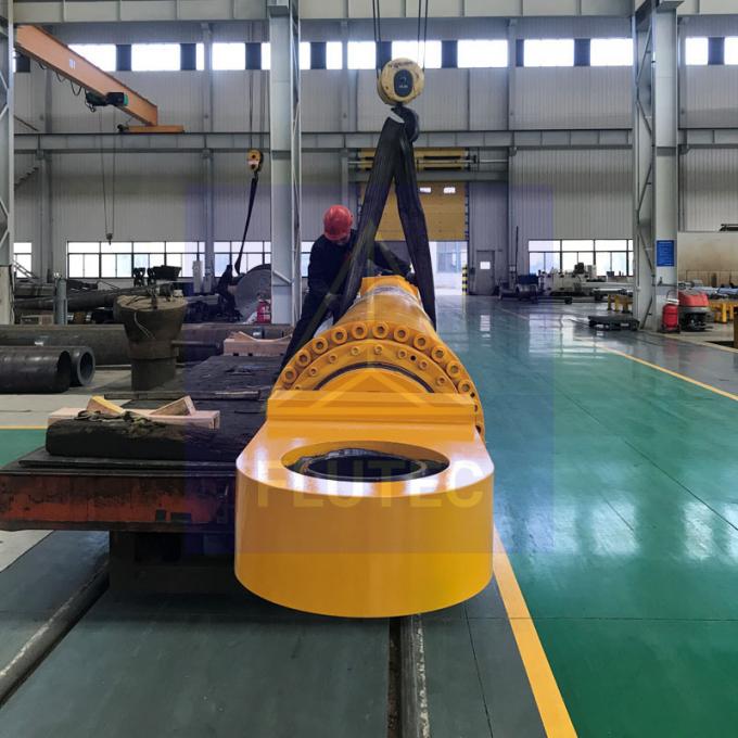 Silinder Hidraulik Laut Tekanan Sedeng Berfungsi Ganda Untuk Kran Kapal 0