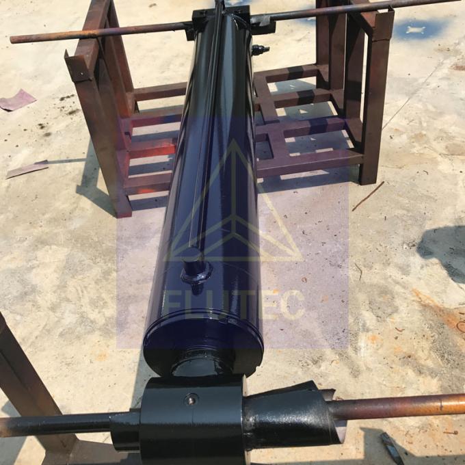 100% Tekanan Uji Pencet Silinder Hidraulik Untuk Pengiriman Dredger 5