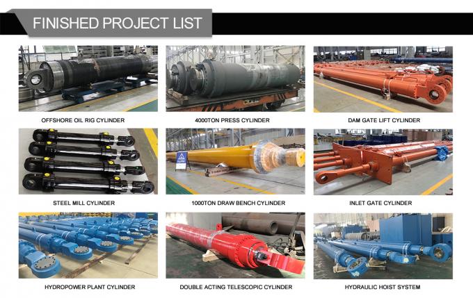 Silinder Hydraulic Laut yang Stabil / Dapat Diandalkan Untuk Platform Kerja Jack Up 3