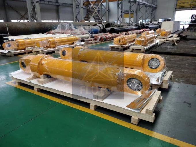 Jack Up Platform Kerja Silinder Hidraulik Untuk Excavator Berat 0