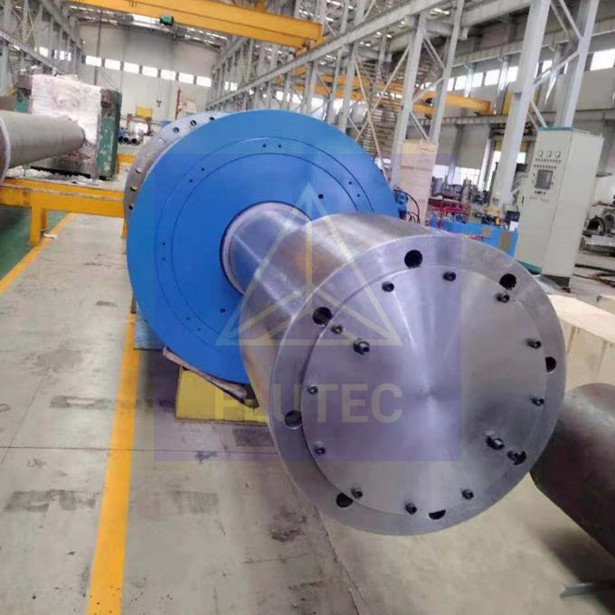 Disesuaikan 400 ton Large Bor Hydraulic Cylinder Tekanan Sedeng 2