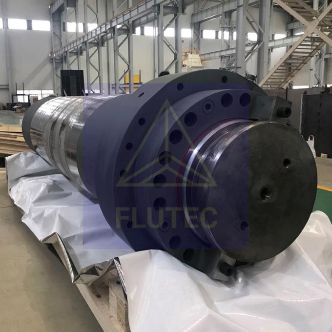 Diameter Besar Silinder Hidraulik Berfungsi Ganda Untuk Pencet ISO9001 Disetujui 0