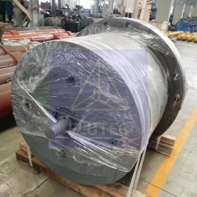 100% pengujian tekanan 1500ton tekan silinder hidrolik Bor besar 0