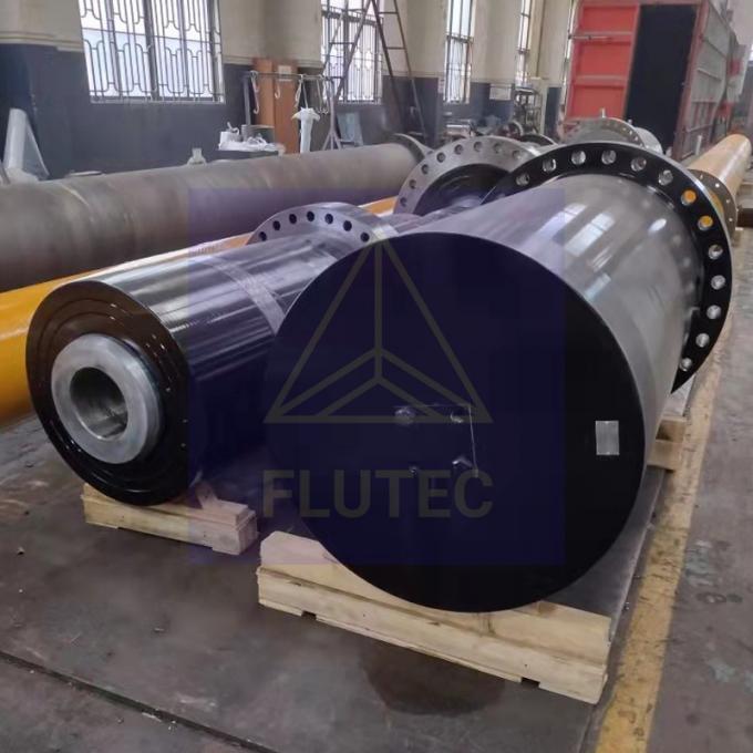 Flutec Large Bore Hydraulic Cylinder Tailer-Made Long Stroke Untuk Shear 2