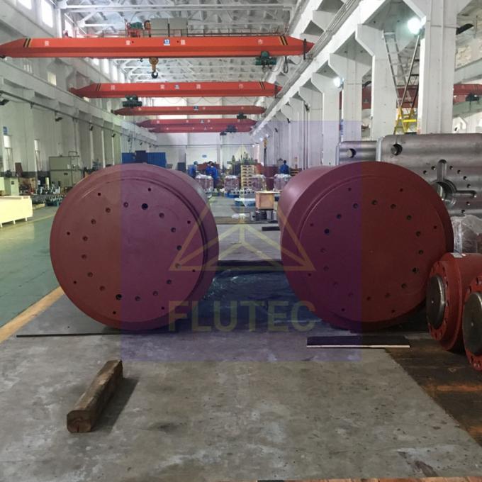 Silinder hidraulik kepala bolt besar 400ton Plunger Silinder hidraulik 1