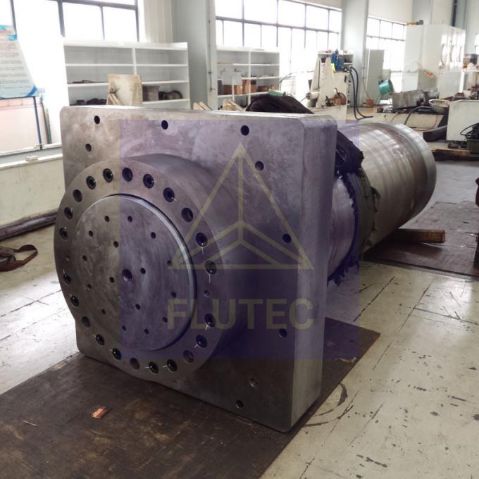 Stabil / Dapat diandalkan 1500ton Pencet Silinder Hidraulik Berfungsi Ganda 5
