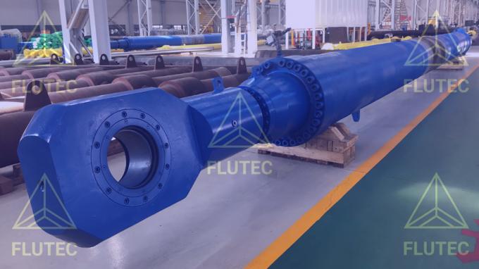 Custom Hoist Silinder Hidraulik Untuk Pembangkit Listrik Tenaga Air Water Dam Gate 0