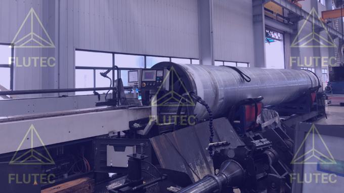 50 ton Silinder Angkat Hidraulik Bahan Baja Karbon Berfungsi Ganda 1