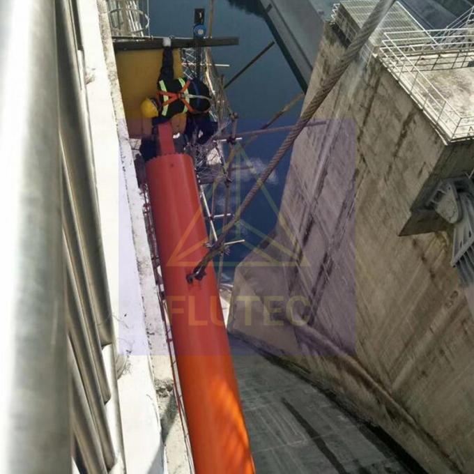Pintu Bendungan Pembangkit Listrik Tenaga Air Silinder Hidraulik Bahan Baja Karbon 1
