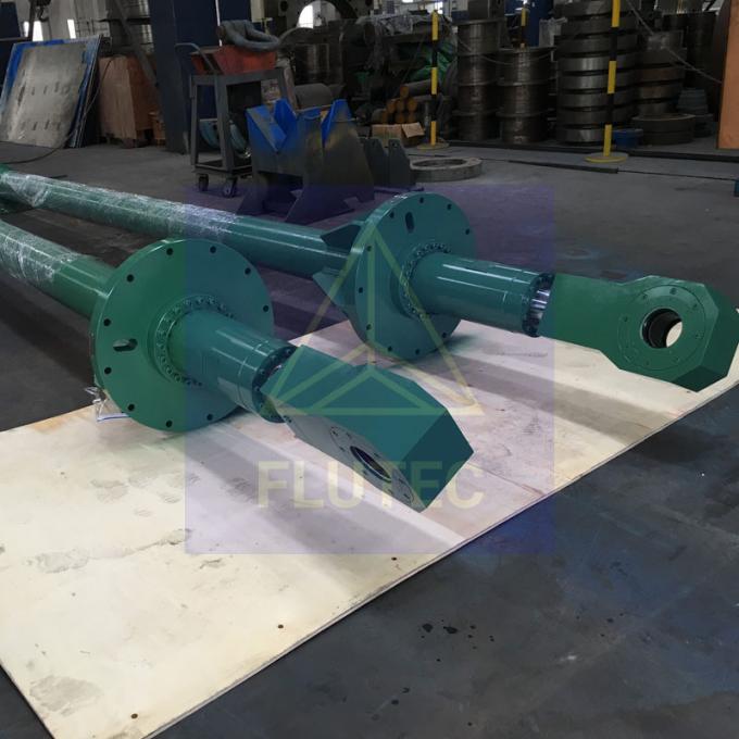Silinder Kontrol Gerbang Inlet Baja Alloy Berfungsi Ganda Untuk Pencet Hidrolik 1