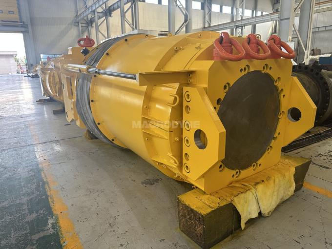 Double Acting Heavy Duty Hydraulic Cylinder Custom Untuk Pabrik Baja 1