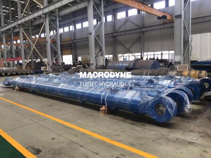 Silinder Hidraulik Berfungsi Ganda Untuk Gerbang Bendungan Custom Tersedia 0