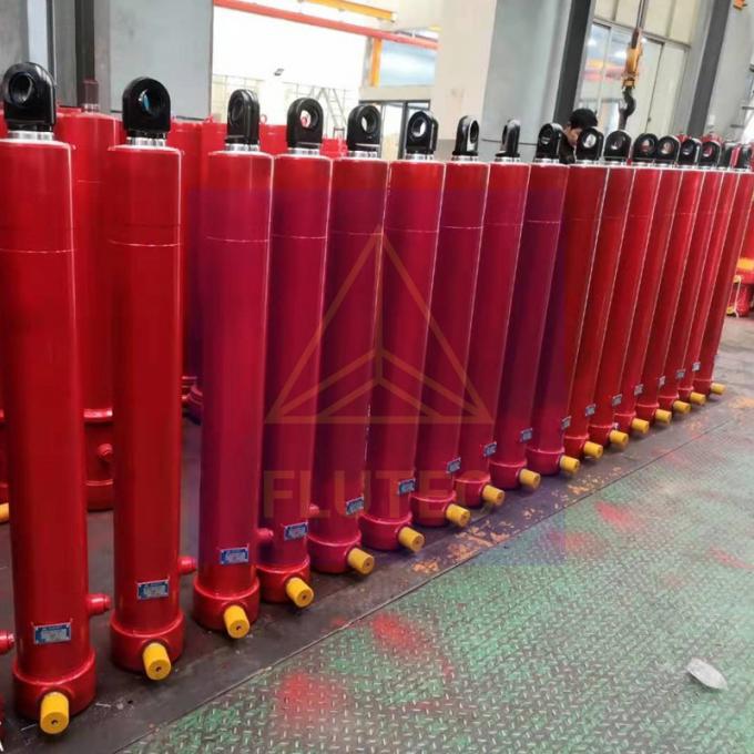 Dump Truck Telescopic Hydraulic Cylinder Custom Made Double Acting (Telkomsel) 0