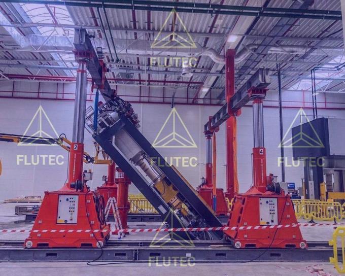 Telescopic Hydraulic Lift Cylinder untuk Sistem Gantry Hidraulik 0
