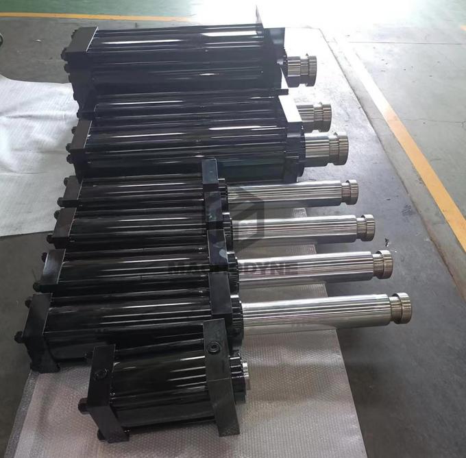 Flutec Telescopic Hydraulic Cylinder Double Acting Oil Cylinder Untuk Teknik Mesin 1