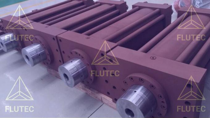 Flutec Telescopic Hydraulic Cylinder Double Acting Oil Cylinder Untuk Teknik Mesin 3