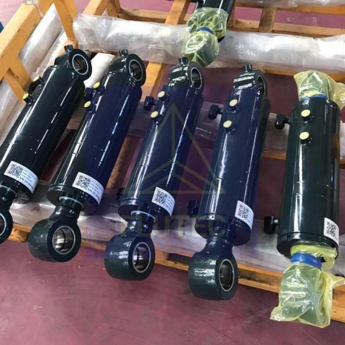 Peralatan Mobile Baja Karbon Silinder Hidraulik Piston Berfungsi Ganda Jenis 2