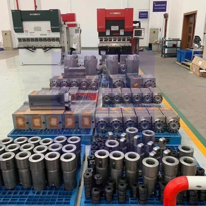 Bagian silinder hidrolik baja bor besar untuk pers hidrolik 2