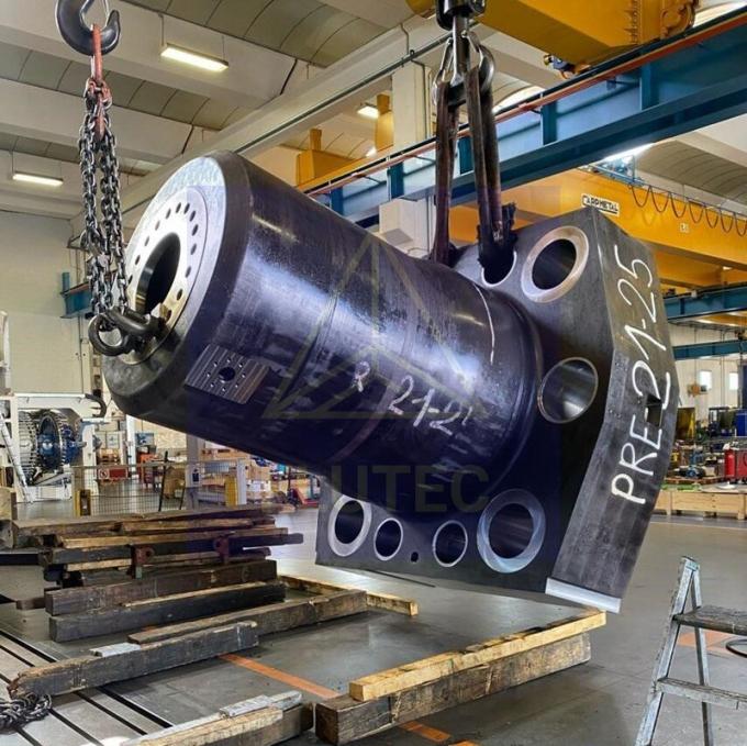 Custom Ekstra Besar Extrusion Press Cylinder Body Dibuat di Cina 5
