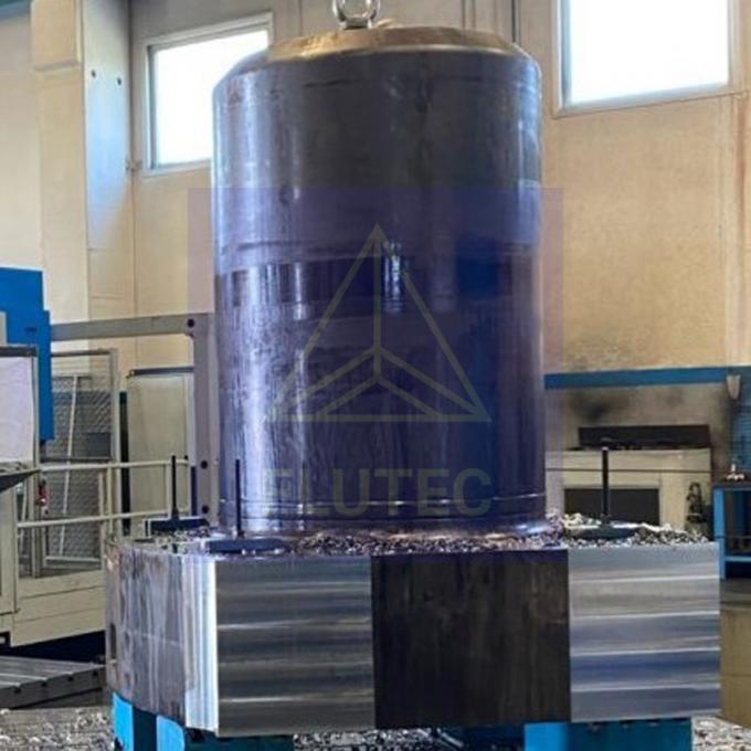 Disesuaikan tabung silinder hidrolik paduan baja untuk 20000ton mesin extrusion press 2