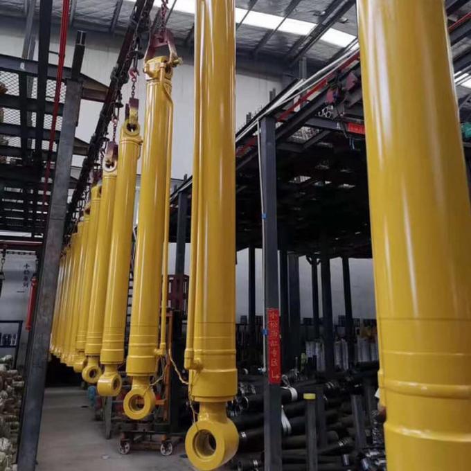 Peralatan Mobile Boom Silinder Hidraulik Untuk Excavator Custom Tersedia 1