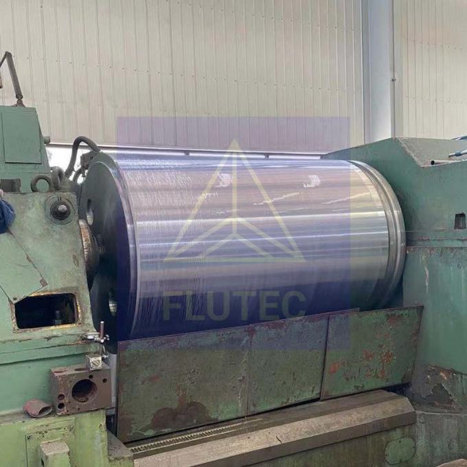 Silinder Hidrolik Tekanan Tinggi Berfungsi Ganda 3500ton untuk Industri Pembiakan Baja 4