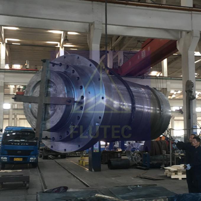 100% pengujian tekanan 600 ton tabung silinder penekan hidrolik 0