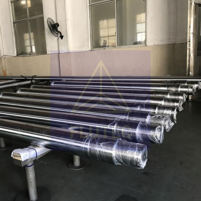 Peralatan mobile Silinder hidraulik Piston Rod Long Stroke Keramik Lapisan 1