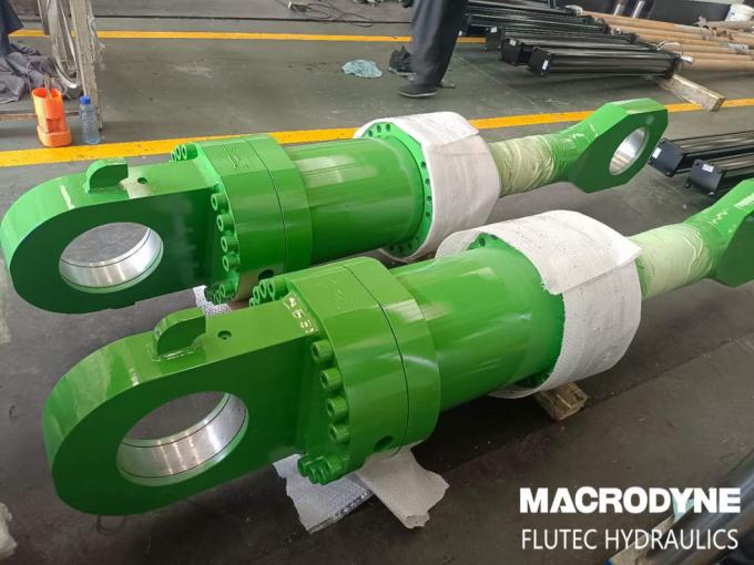 Heavy Duty Industrial Hydraulic Cylinder Piston Type Untuk Industri Baja 1