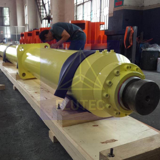 Tekan Push Industrial Hydraulic Cylinder Untuk Hydraulic Baler Sertifikat SGS 3