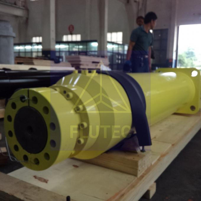 Tekan Push Industrial Hydraulic Cylinder Untuk Hydraulic Baler Sertifikat SGS 4