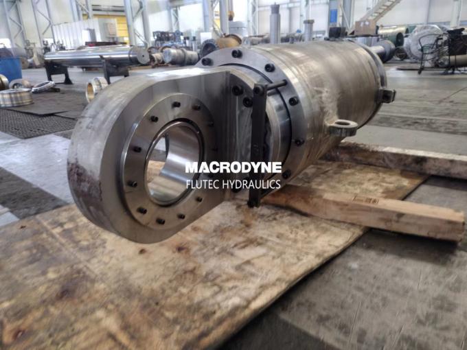 Press Hydraulic Oil Cylinder Double Acting Untuk Pabrik Steel Mill 3