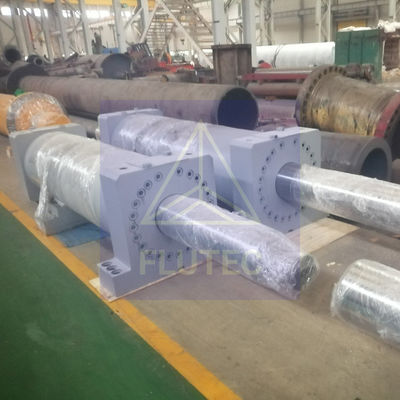 Baja Karbon Custom Silinder Hidraulik Berfungsi Ganda Untuk Industri Baja