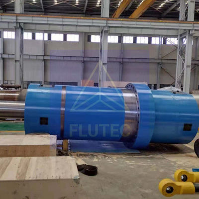 Disesuaikan 400 ton Large Bor Hydraulic Cylinder Tekanan Sedeng