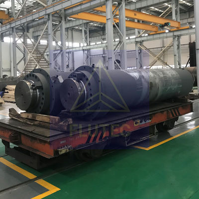 Bore Besar 1000 Ton Silinder Hidraulik Piston Berfungsi Ganda Tipe