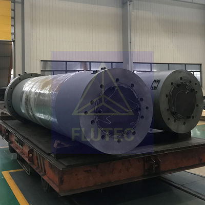 Diameter Besar Silinder Hidraulik Berfungsi Ganda Untuk Pencet ISO9001 Disetujui
