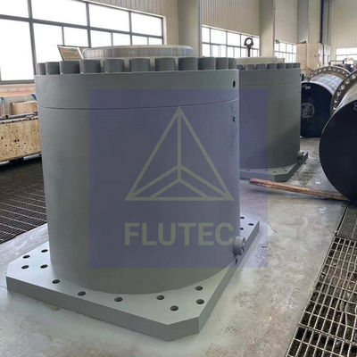 600 ton utama Large Bor Hydraulic Cylinder Untuk Press Piston Tipe