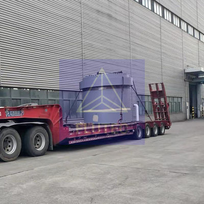 Tailer Membuat Silinder Hidraulik Besar 8000ton Silinder Uji