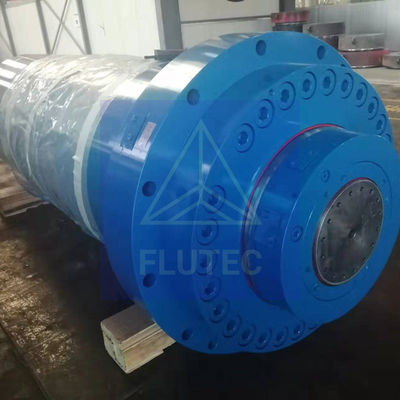 Silinder Hidraulik Long Stroke Large Bore 40Mpa Untuk Industri Daur Ulang
