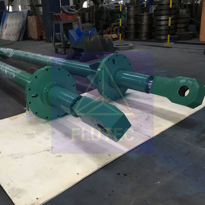 Silinder Kontrol Gerbang Inlet Baja Alloy Berfungsi Ganda Untuk Pencet Hidrolik